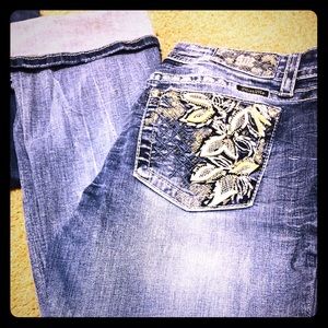 Miss me jeans signature boot cut size 31